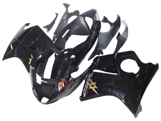 Kit Carenagens Moto Honda CBR1100XX Blackbird 1996-2007 - Preto Brilhante