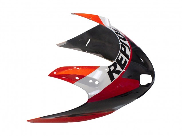 Kit Carenagens Moto Honda CBR1100XX Blackbird 1996-2007 - Laranja Branco Vermelho Preto Brilhante Repsol
