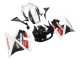Carenagens Moto Honda CBR600 F2 1991-1994 - Branco Vermelho Preto Brilhante