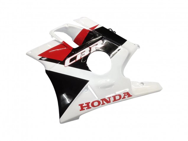 Carenagens Moto Honda CBR600 F2 1991-1994 - Branco Vermelho Preto Brilhante
