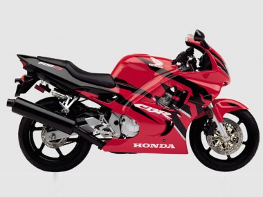 Carenagem Moto Honda CBR600 F3 1997-1998 - Vermelho Preto Brilhante