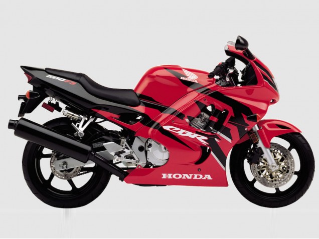 Carenagem Moto Honda CBR600 F3 1997-1998 - Vermelho Preto Brilhante