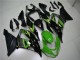 Carenagens Moto Kawasaki ZX6R 2013-2018 - Verde Amarelo Preto Brilhante Preto Fosco