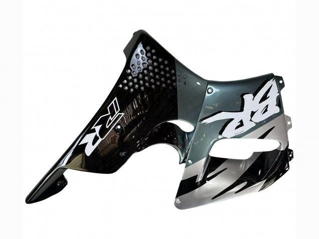 Carenagens Moto Honda CBR900RR 893 1992-1993 - Prata Preto Brilhante