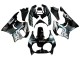 Carenagens Moto Honda CBR900RR 893 1992-1993 - Prata Preto Brilhante