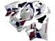 Carenagens Moto Honda CBR900RR 893 1992-1993 - Branco Vermelho Azul Escuro