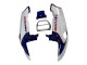 Carenagens Moto Honda CBR900RR 893 1992-1993 - Branco Vermelho Azul Escuro