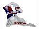 Carenagens Moto Honda CBR900RR 893 1992-1993 - Branco Vermelho Azul Escuro