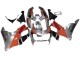 Carenagens Moto Honda CBR900RR 893 1994-1995 - Prata Laranja Preto Brilhante