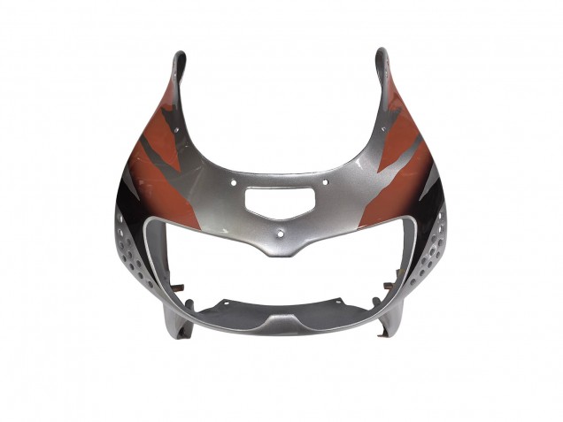 Carenagens Moto Honda CBR900RR 893 1994-1995 - Prata Laranja Preto Brilhante