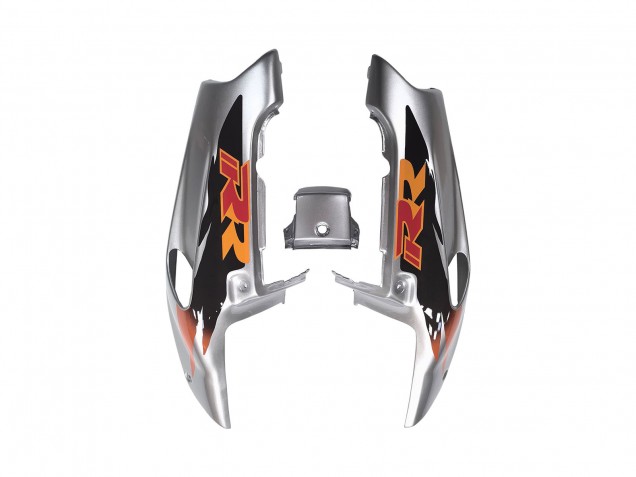 Carenagens Moto Honda CBR900RR 893 1994-1995 - Prata Laranja Preto Brilhante