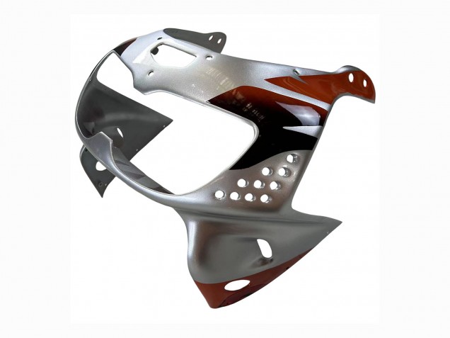 Carenagens Moto Honda CBR900RR 893 1996-1997 - Prata Vermelho Preto Brilhante