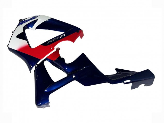 Carenagem Moto Honda CBR900RR 929 2000-2001 - Branco Vermelho Azul