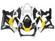 Carenagens Moto Honda CBR900RR 929 2000-2001 - Branco Amarelo Preto Brilhante