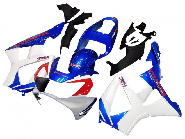 Carenagens Moto Honda CBR900RR 929 2000-2001 - Branco Azul Vermelho HRC