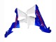 Carenagens Moto Honda CBR900RR 929 2000-2001 - Branco Azul Vermelho HRC