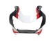 Carenagens Moto Honda CBR900RR 929 2000-2001 - Branco Vermelho Preto Brilhante Corrida