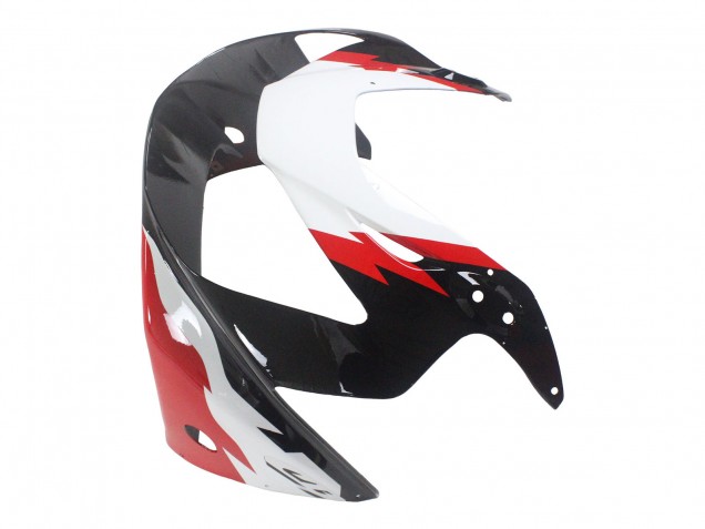 Carenagens Moto Honda CBR900RR 929 2000-2001 - Branco Vermelho Preto Brilhante Corrida