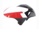 Carenagens Moto Honda CBR900RR 929 2000-2001 - Branco Vermelho Preto Brilhante Corrida
