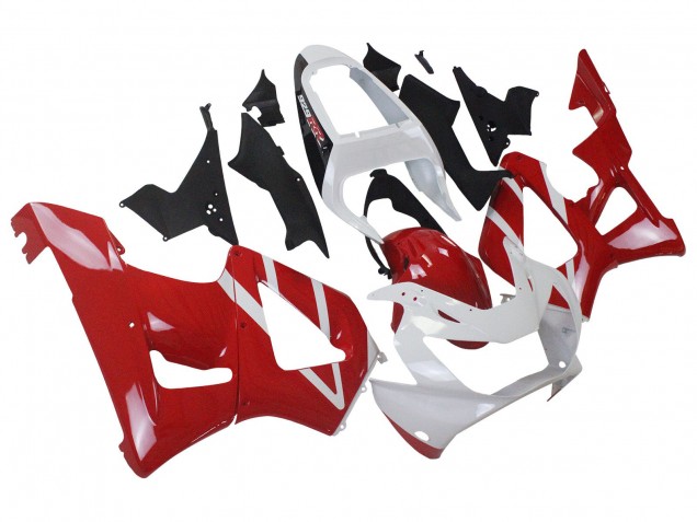 Carenagens Moto Honda CBR900RR 929 2000-2001 - Branco Vermelho