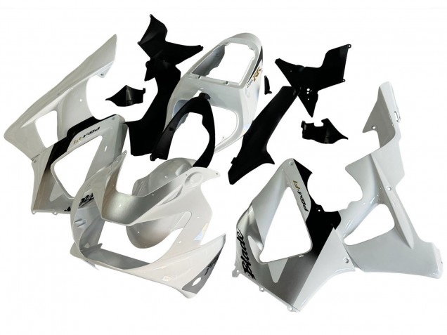Carenagens Moto Honda CBR900RR 929 2000-2001 - Branco Prata