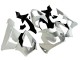 Carenagens Moto Honda CBR900RR 929 2000-2001 - Branco Prata