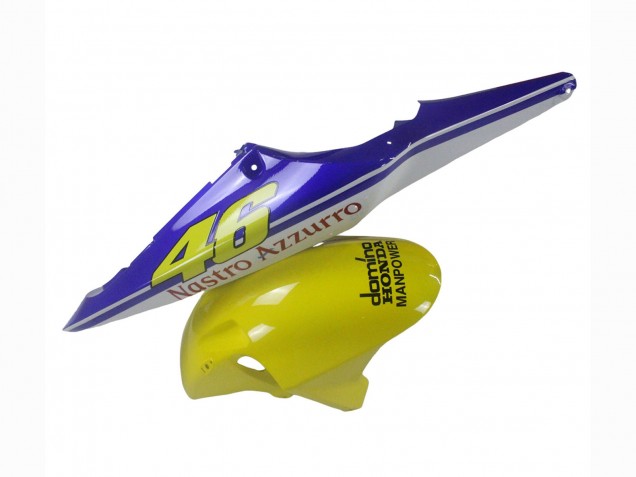 Carenagens Moto Honda CBR900RR 954 2002-2003 - Azul Amarelo Preto Brilhante Vermelho Nastro Azzurro 46