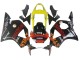Carenagens Moto Honda CBR900RR 954 2002-2003 - Amarelo Vermelho Preto Brilhante Repsol Rossi