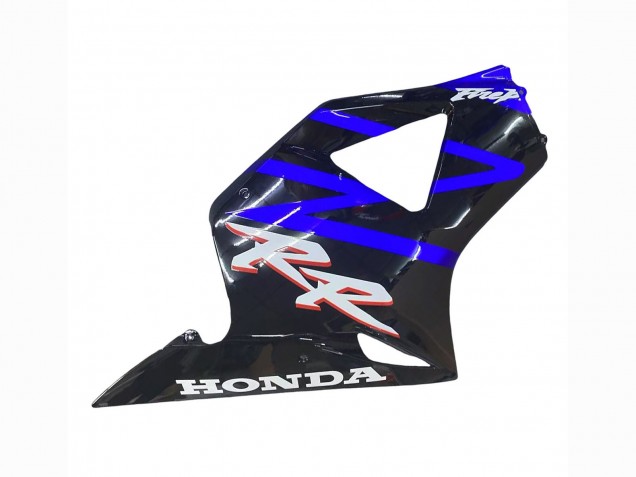 Kits Carenagem Moto Honda CBR900RR 954 2002-2003 - Azul Preto Brilhante