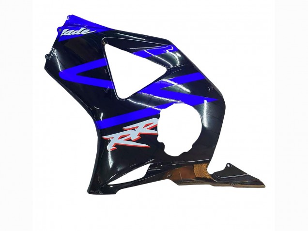 Kits Carenagem Moto Honda CBR900RR 954 2002-2003 - Azul Preto Brilhante