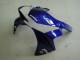 Kits Carenagem Moto Honda CBR900RR 954 2002-2003 - Azul Preto Brilhante