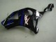 Kits Carenagem Moto Honda CBR900RR 954 2002-2003 - Azul Preto Brilhante