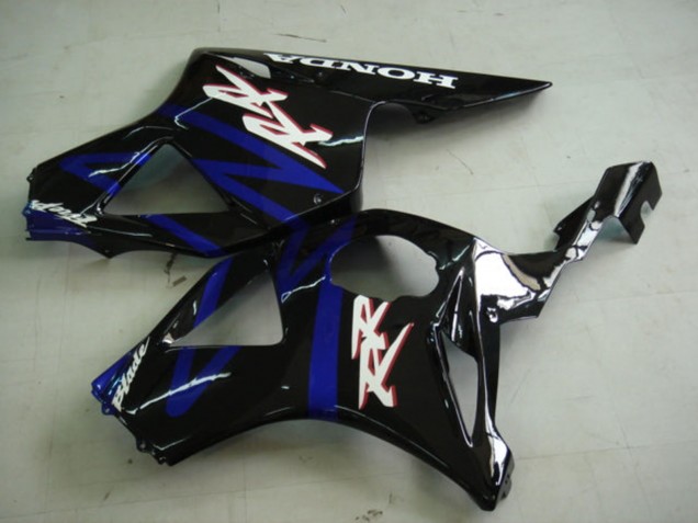 Kits Carenagem Moto Honda CBR900RR 954 2002-2003 - Azul Preto Brilhante
