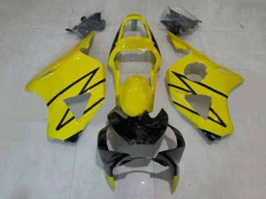 Carenagens Moto Honda CBR900RR 954 2002-2003 - Amarelo Preto Brilhante