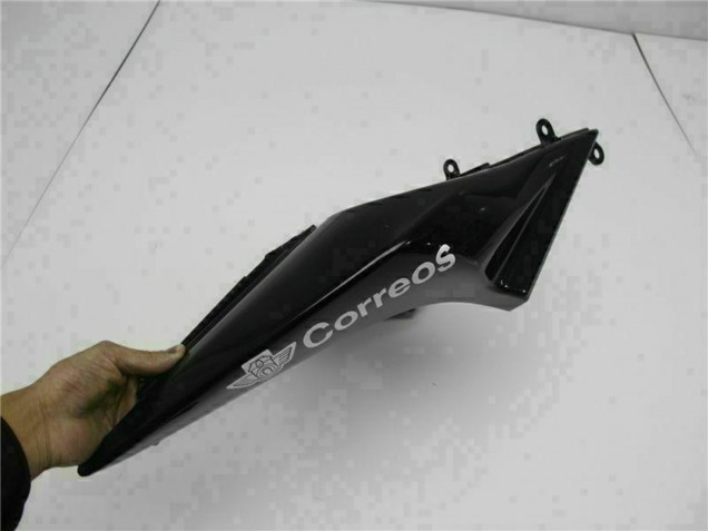 Carenagens Moto Kawasaki EX250 2008-2012 - Preto Brilhante Branco West