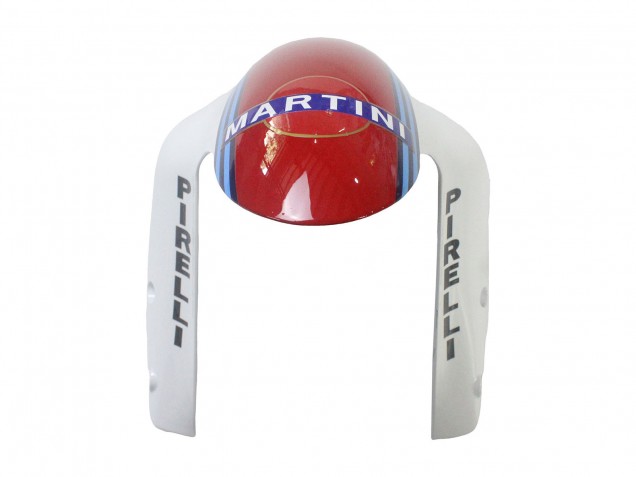 Carenagens Moto Ducati 1098 2007-2014 - Branco Vermelho Azul Preto Brilhante Martini