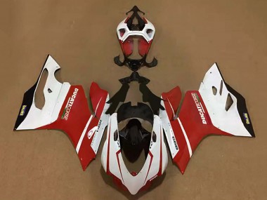 Carenagens Moto Ducati Panigale 899 2011-2014 - Branco Vermelho Preto