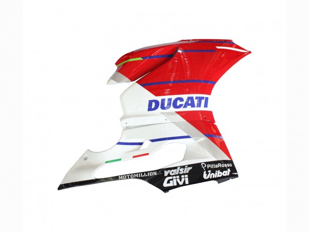 Carenagens Moto Ducati Panigale 899/1199 2011-2014 - Branco Vermelho Verde Azul Preto Brilhante Flex-Box