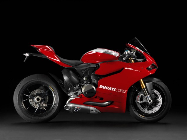 Carenagem Moto Ducati 1199 2011-2014 - Vermelho