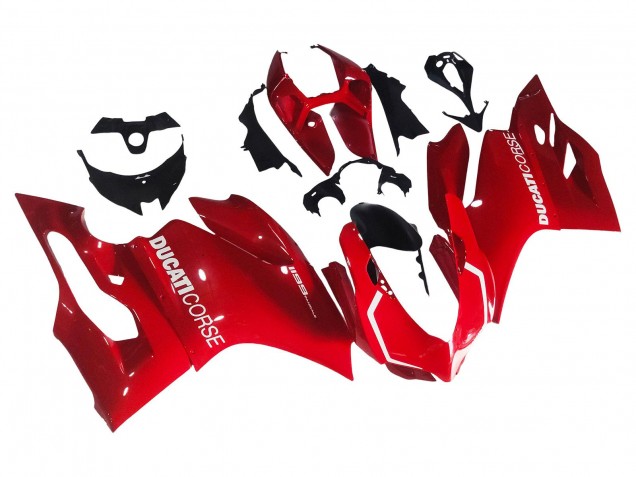 Carenagem Moto Ducati 1199 2011-2014 - Vermelho