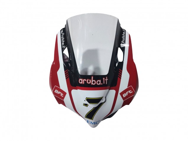 Carenagens Moto Ducati Panigale 899/1199 2011-2014 - Branco Vermelho Preto Brilhante Aruba.it 7