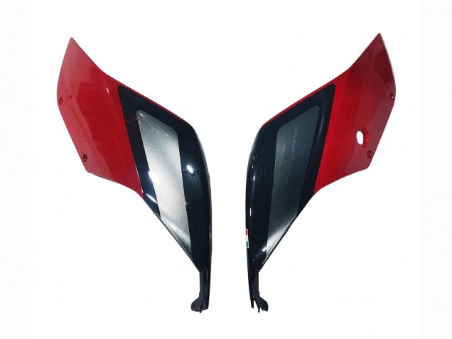 Carenagens Moto Ducati 1199 2011-2014 - Vermelho Prata Preto