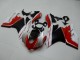Carenagens Moto Ducati 1199 2011-2014 - Branco Vermelho Preto Fosco