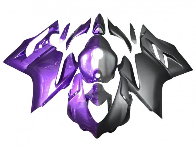 Carenagens Moto Ducati 959/1299 2015-2020 - Roxo Preto Fosco