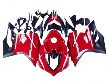 Carenagens Moto Ducati 959 2015-2020 - Vermelho Preto Fosco