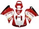 Carenagens Moto Ducati 996 1993-2005 - Branco Vermelho Ouro Preto Brilhante Corse Performance