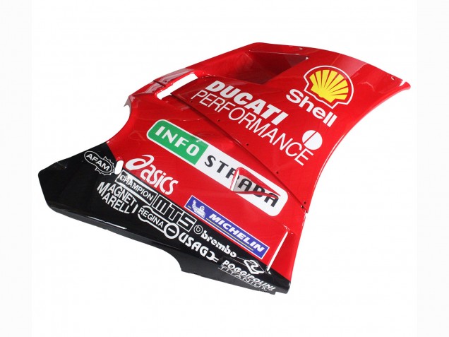 Carenagens Moto Ducati 748/916/996/998 1993-2005 - Branco Vermelho Amarelo Verde Preto Brilhante Performance