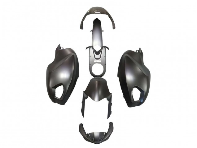 Carenagem Moto Ducati Monster 696 796 1100 1100S 2008-2012 - Preto Fosco