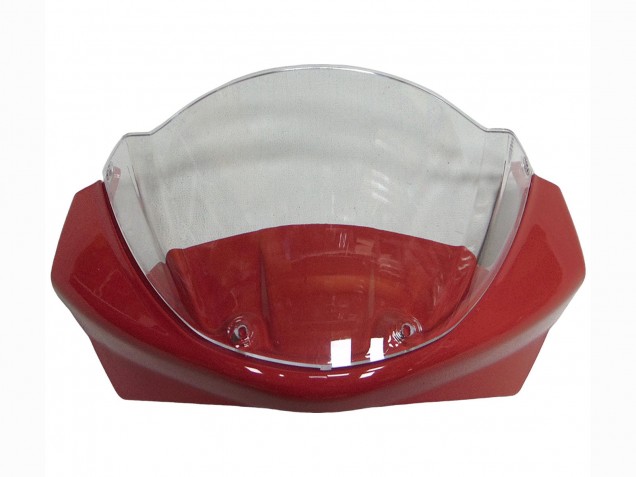 Carenagens Moto Ducati Monster 696 796 1100 1100S 2008-2012 - Vermelho Branco