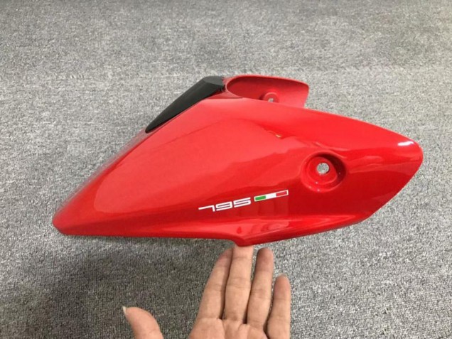 Carenagens Moto Ducati Monster 696 796 1100 1100S 2008-2012 - Vermelho